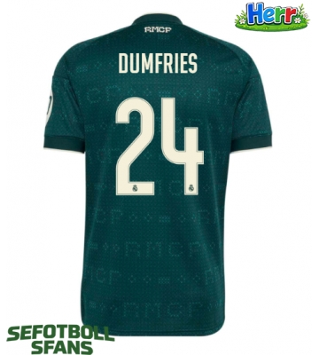 Real Madrid Denzel Dumfries #24 Bortatröja 2026-27 Kortärmad